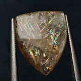 Rainbow Lattice Sunstone Cabochon - GLSC07