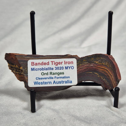 Banded Tiger Iron Polished ZBI011