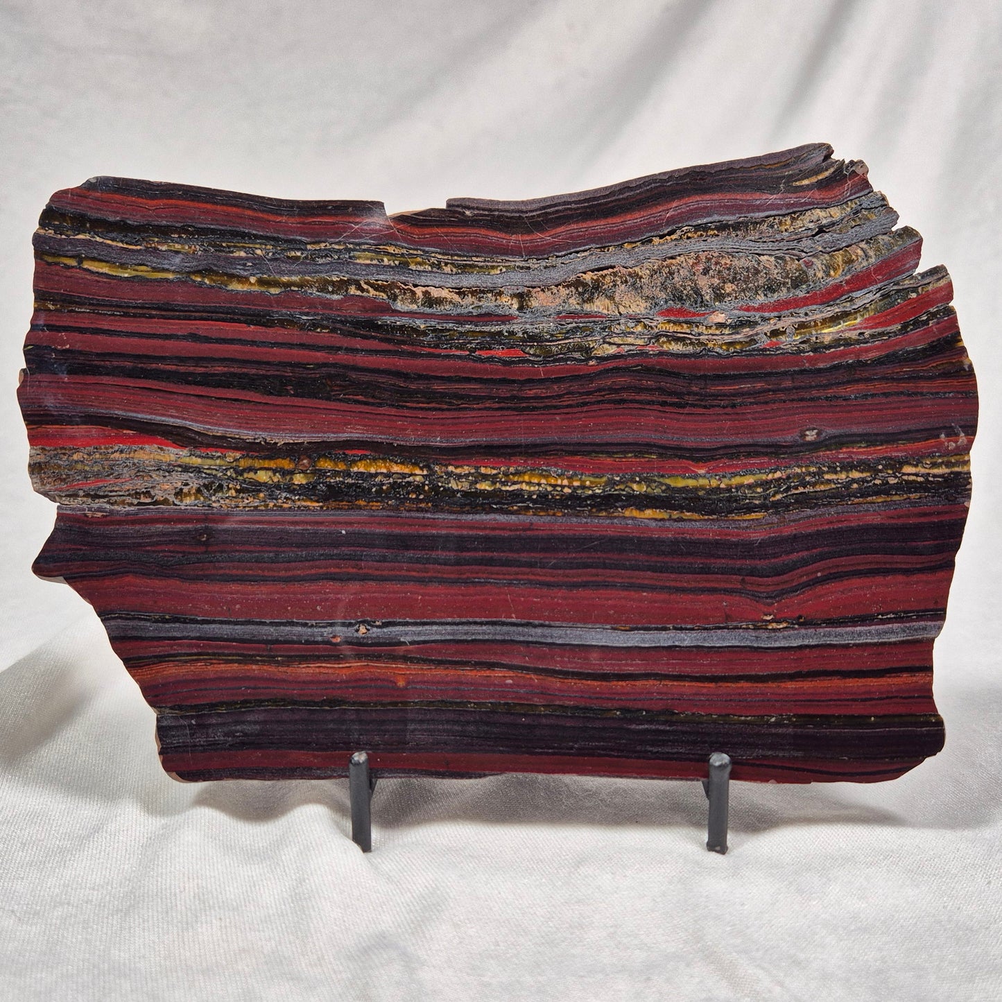 Banded Tiger Iron Polished ZBI012