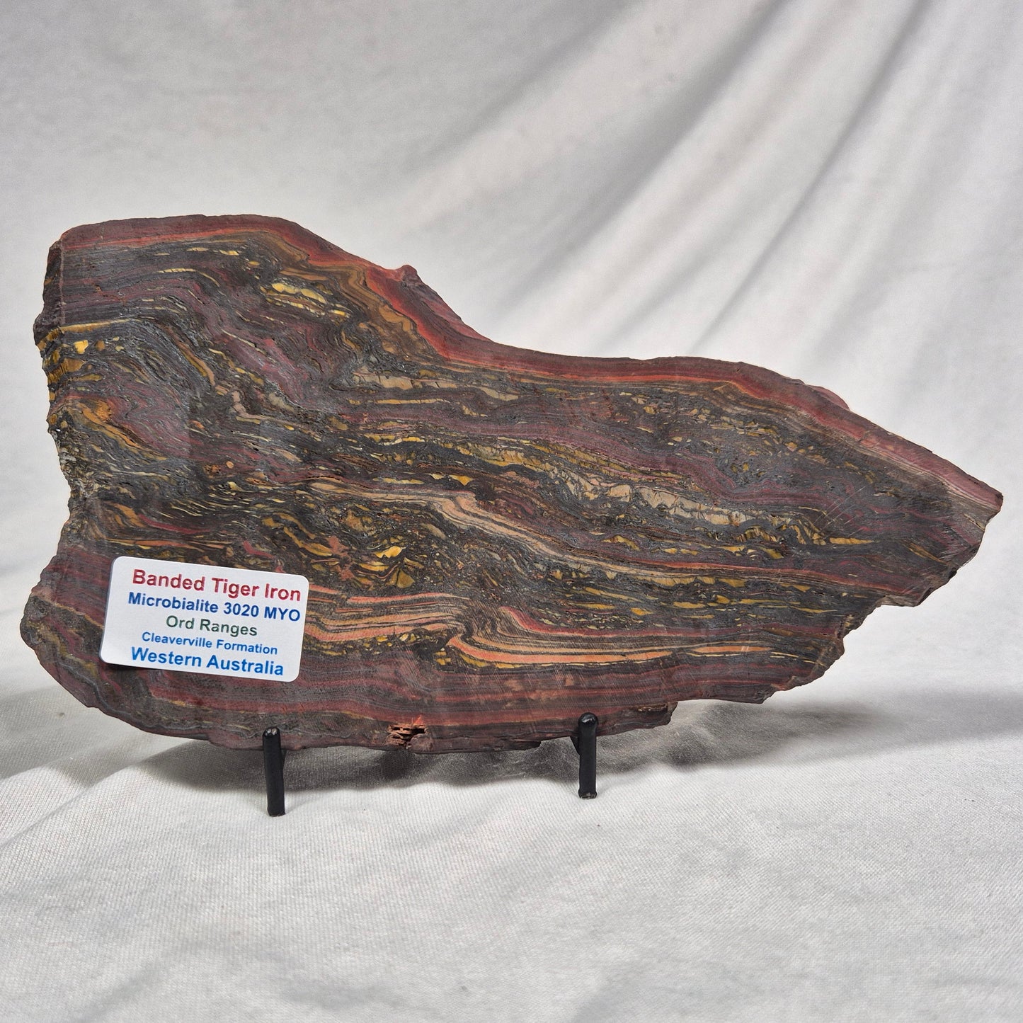 Banded Tiger Iron Polished ZBI015