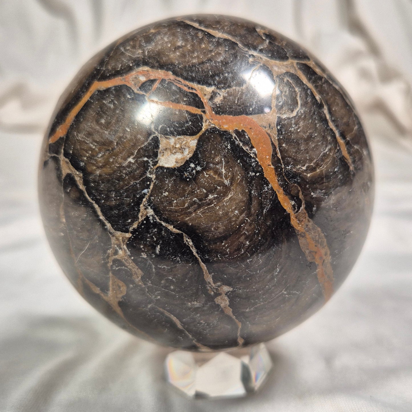 Boxonia Pertaknurra Stromatolite Polished Sphere ZSS003