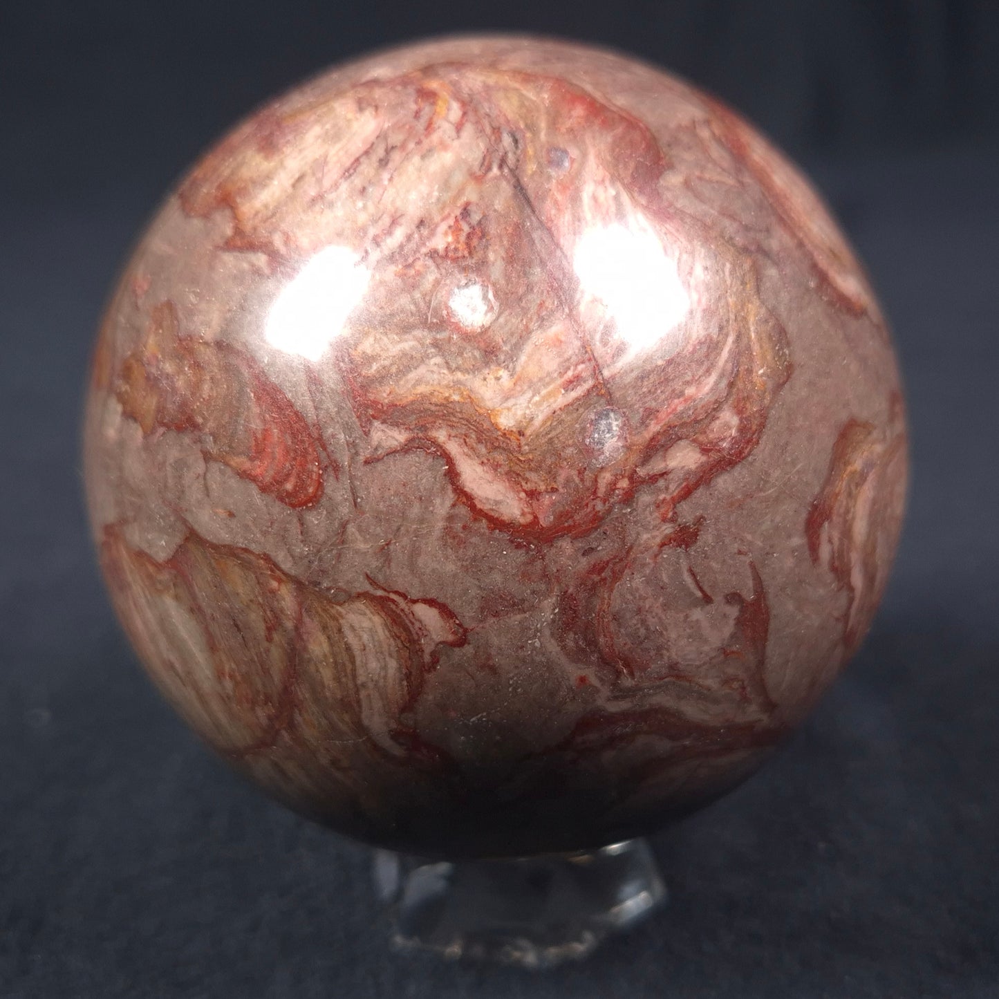 Linella Avis Stromatolite Polished Sphere ZSS010