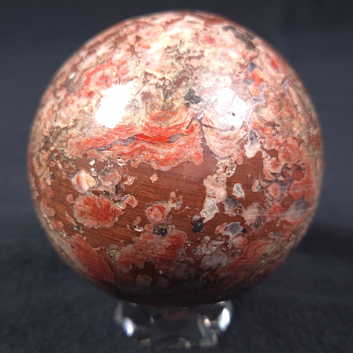 Madiganites Mawsoni Stromatolite Polished Sphere ZSS012