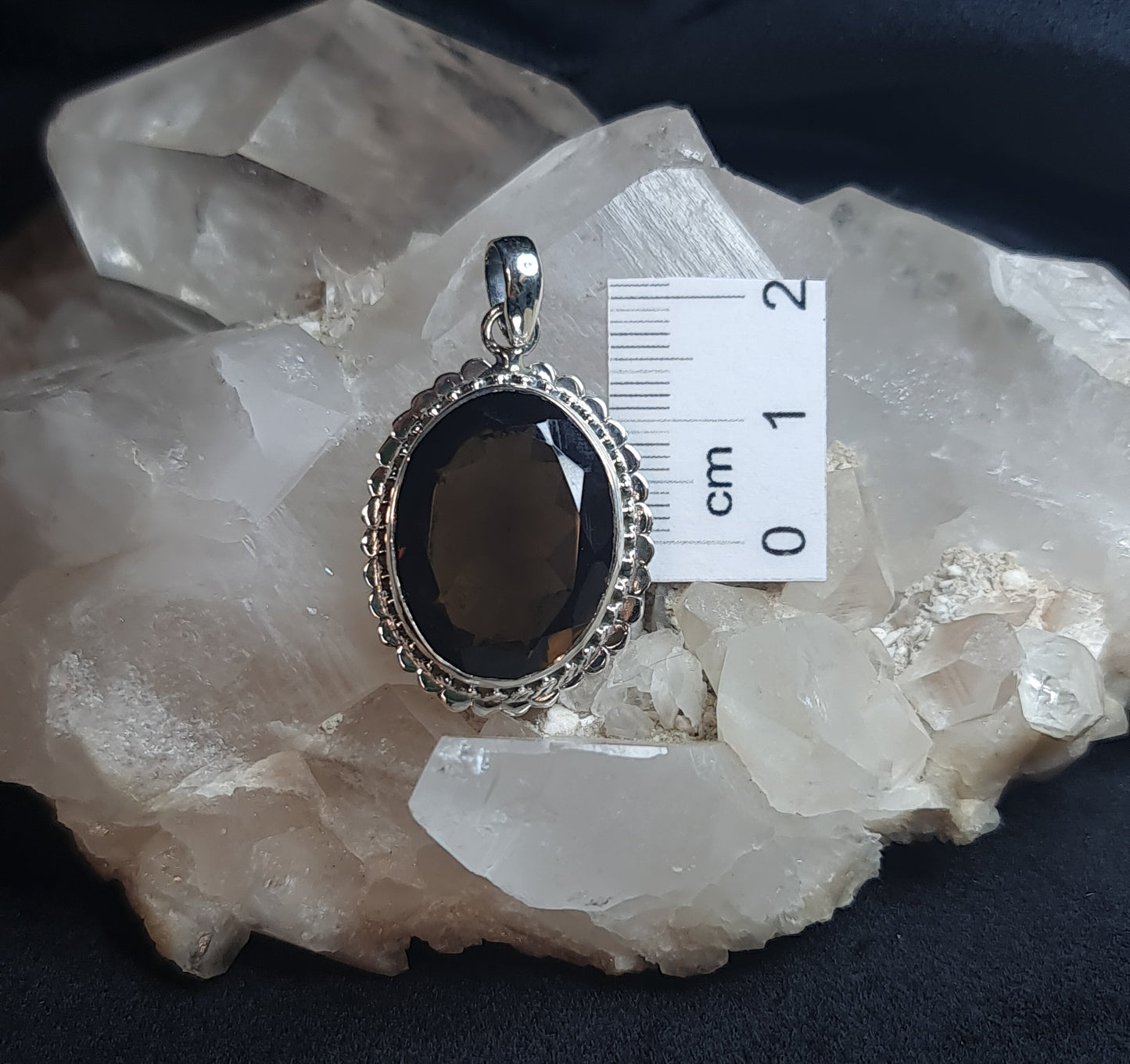 Smoky Quartz Pendant 3SSSQP1