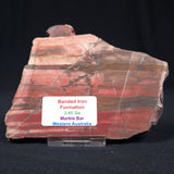 Banded Iron Formation from Marble Bar Polished ZMB003