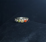 Chakra Multi Stone Ring 3SSCMR