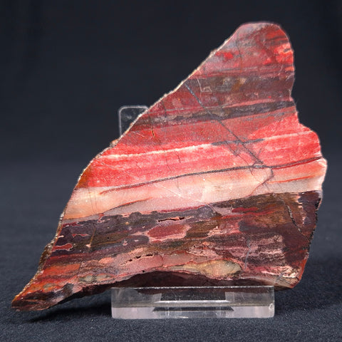 Banded Iron Formation from Marble Bar Polished ZMB004