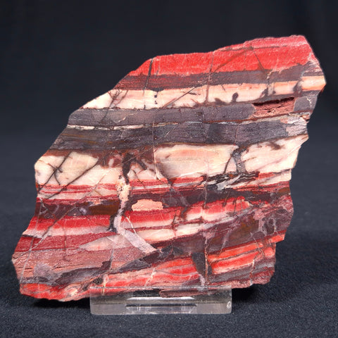 Banded Iron Formation from Marble Bar Polished ZMB010