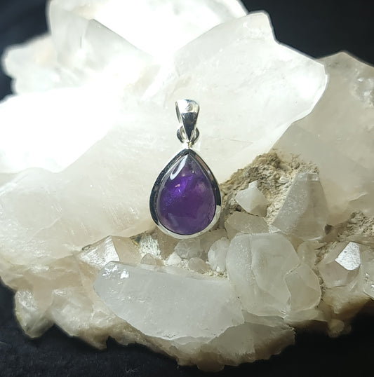 Amethyst Pendant 3SSAMP1