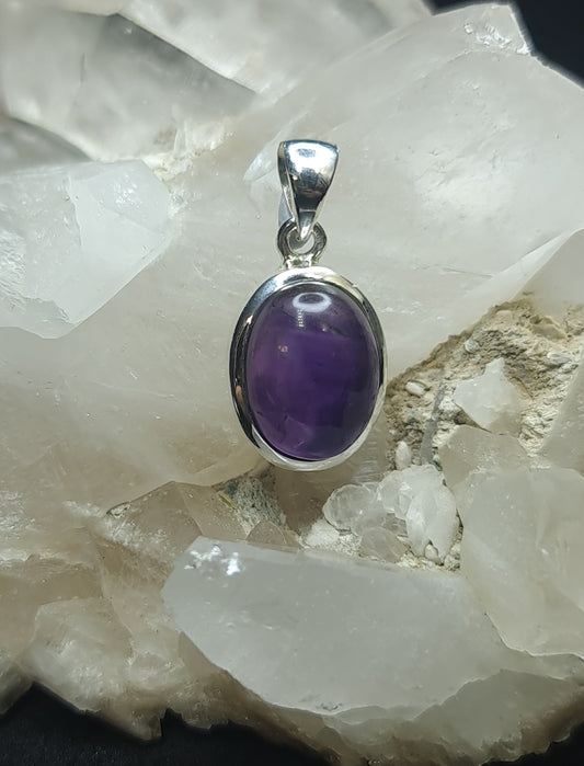 Amethyst Pendant 3SSAMP2