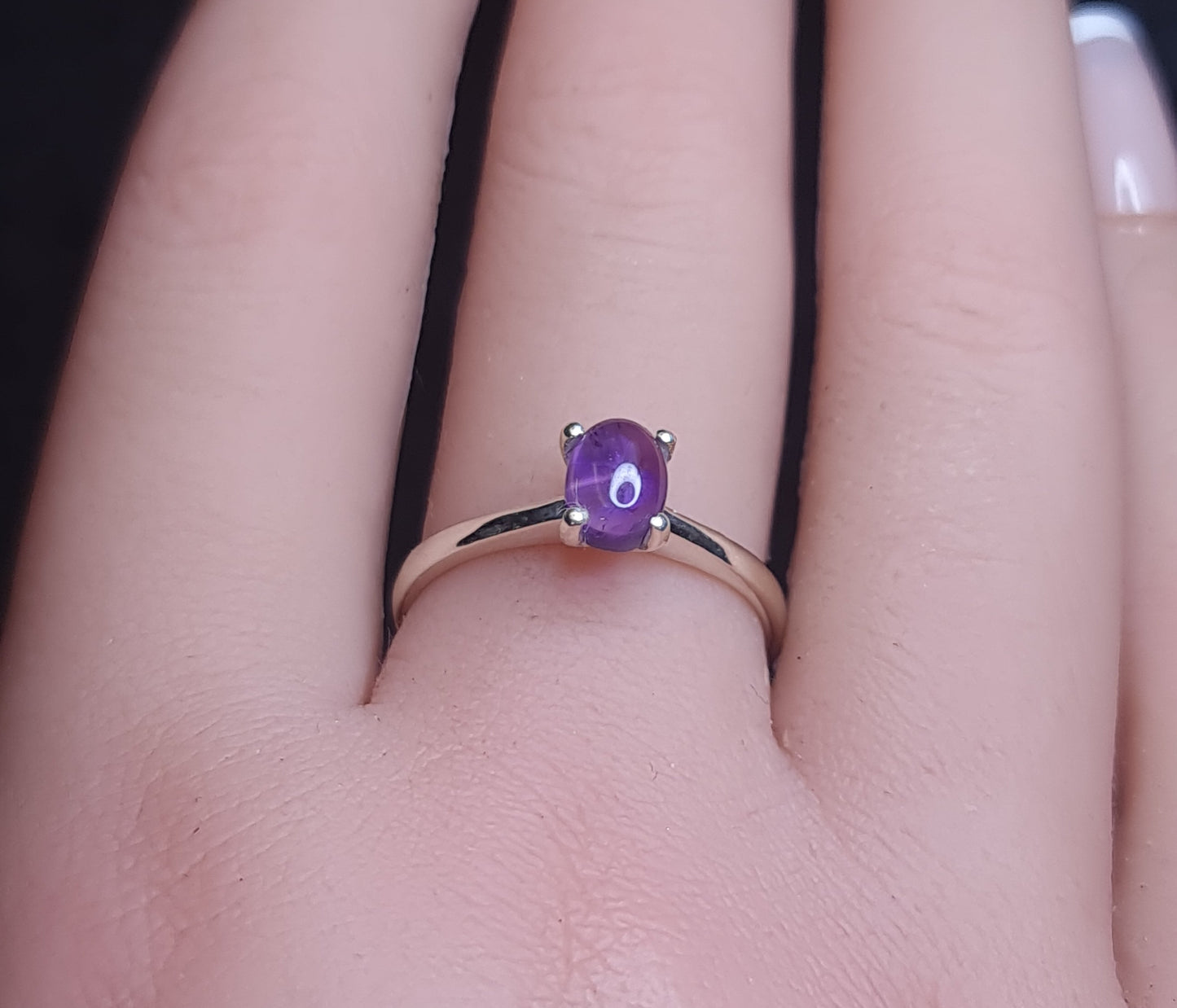 Amethyst Rings 3SSAMR1