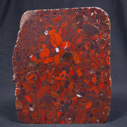 Conglomerate Hematite and Jasper Polished ZCG003