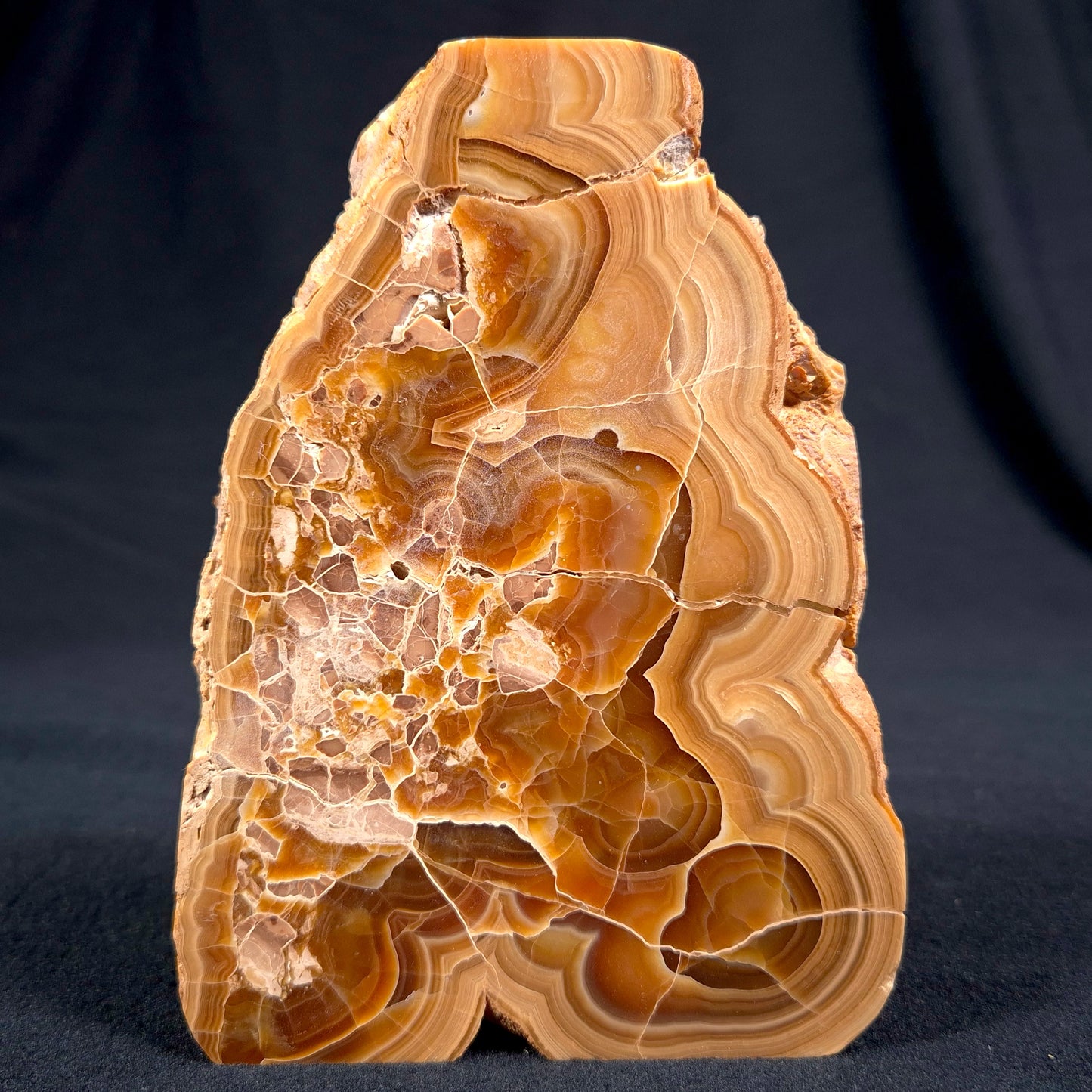 Travertine (Banded Calcite) Polished YSC036