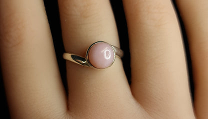 Pink Opal Ring Size 8 3SSPOR3