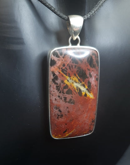 Picasso Jasper Pendant 3SSPJP