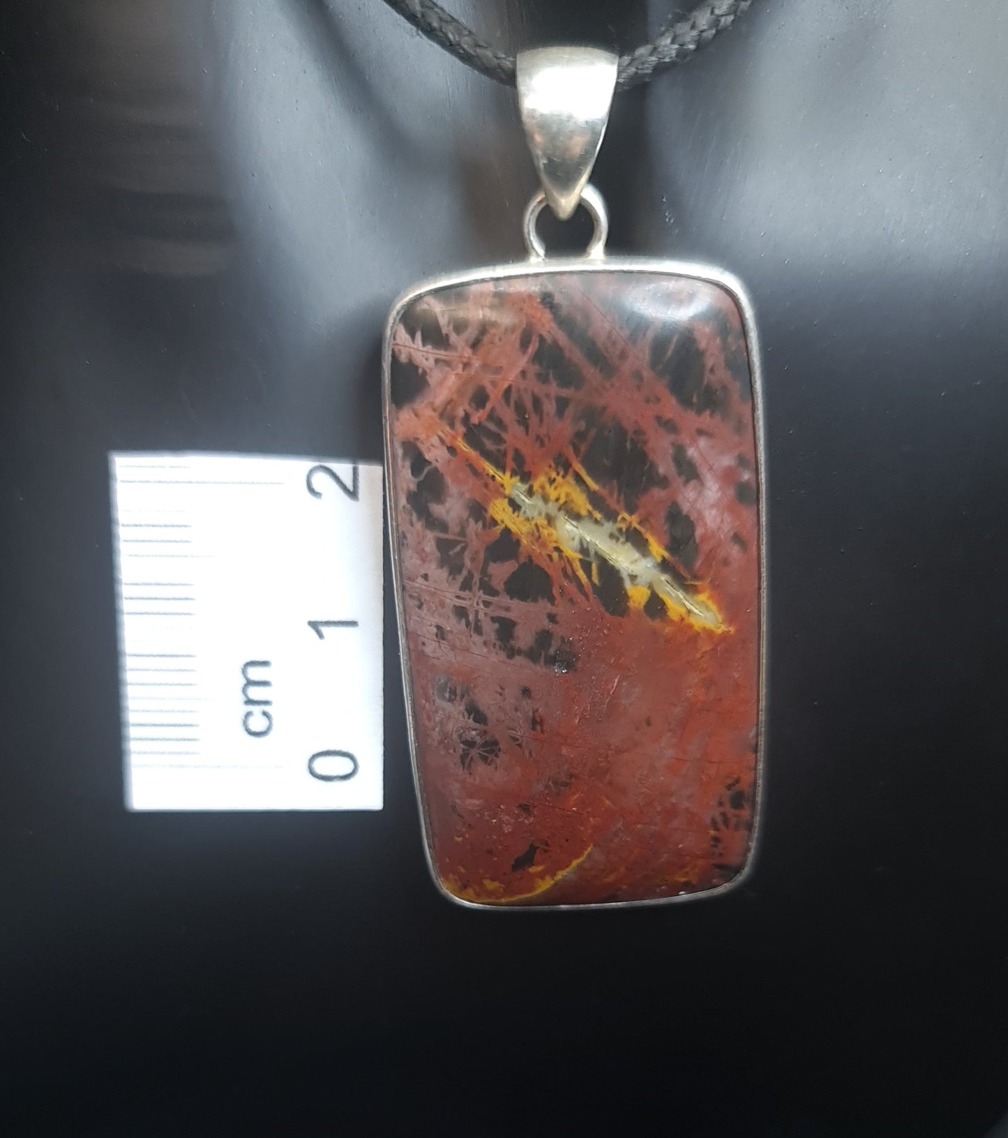 Picasso Jasper Pendant 3SSPJP