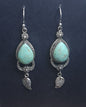 Turquoise Teardrop Earrings 3SSTQE