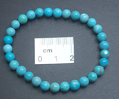 Turquoise Bead Bracelet 3SSTQB