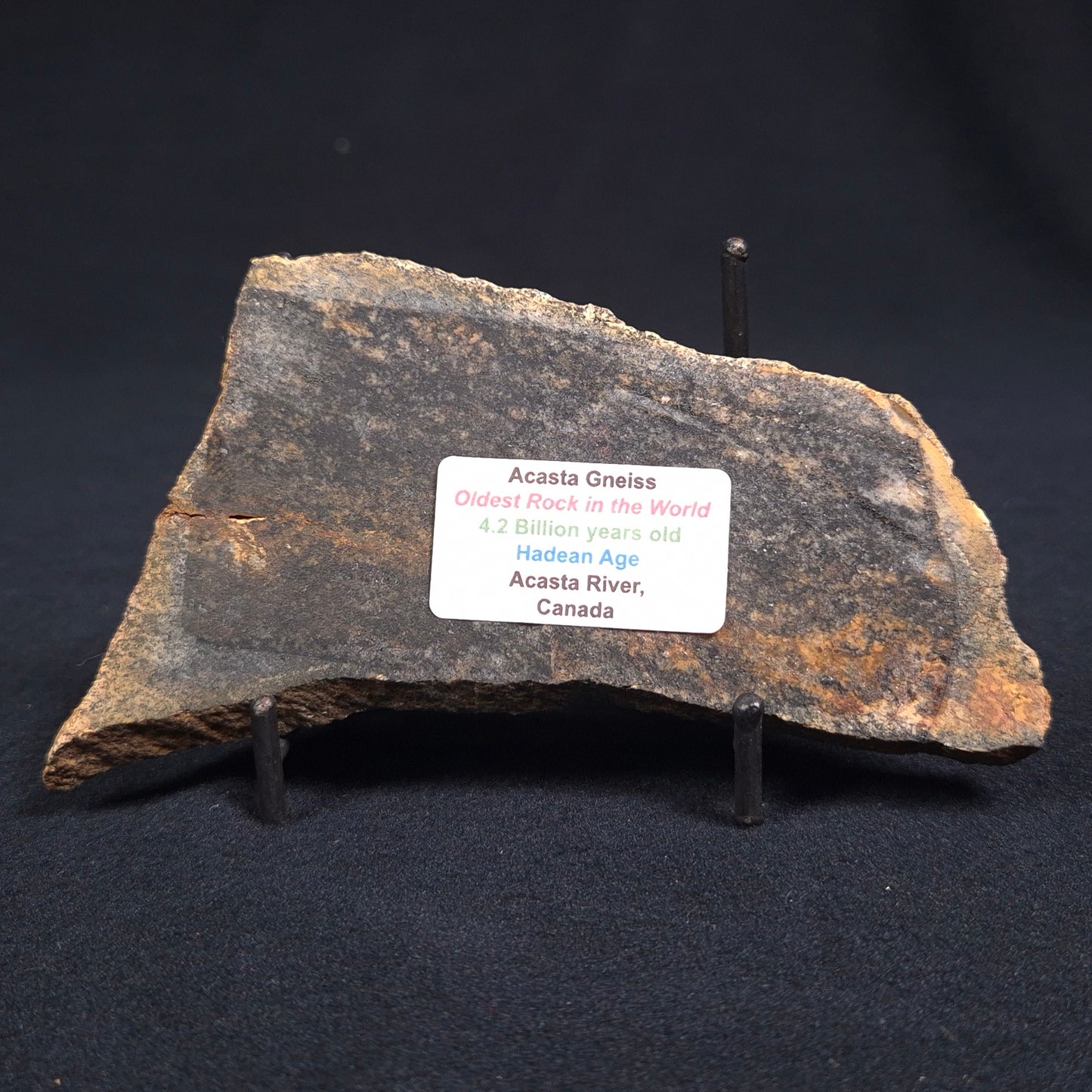 Acasta Gneiss "Oldest Rock" from Canada ZAG001