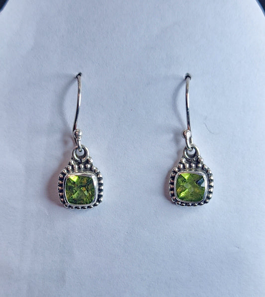 Peridot Earrings 3SSPDE