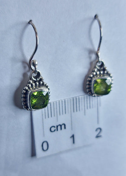 Peridot Earrings 3SSPDE