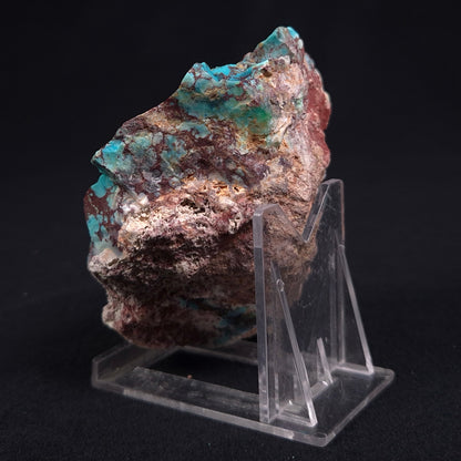 Chrysocolla with Cuprite Rough from Mt. Isa ZRC001