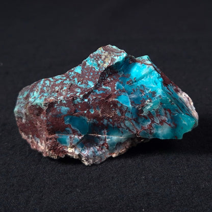 Chrysocolla with Cuprite Rough from Mt. Isa ZRC002