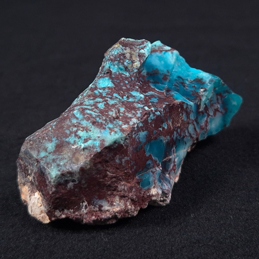 Chrysocolla with Cuprite Rough from Mt. Isa ZRC002