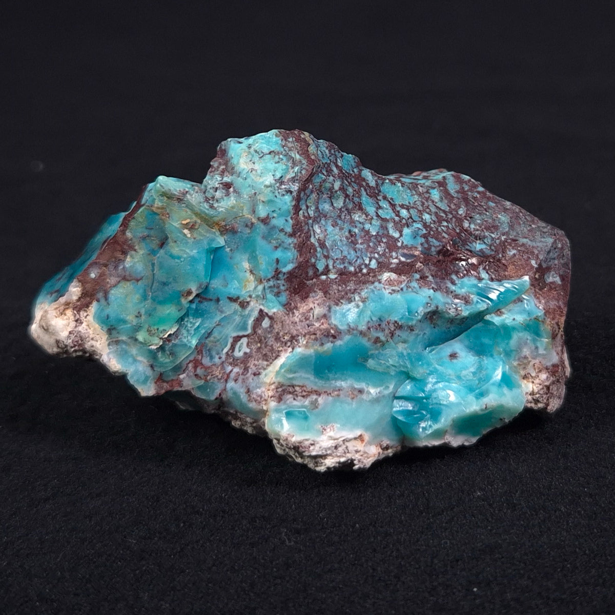 Chrysocolla with Cuprite Rough from Mt. Isa ZRC002