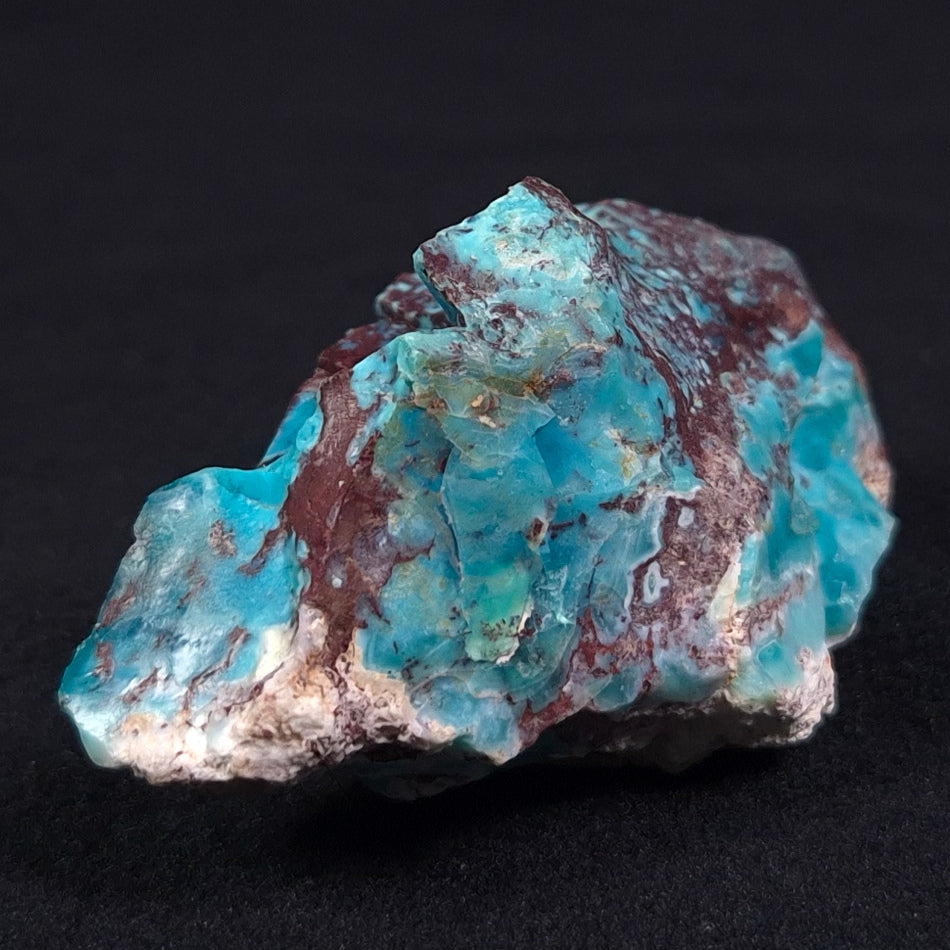 Chrysocolla with Cuprite Rough from Mt. Isa ZRC002