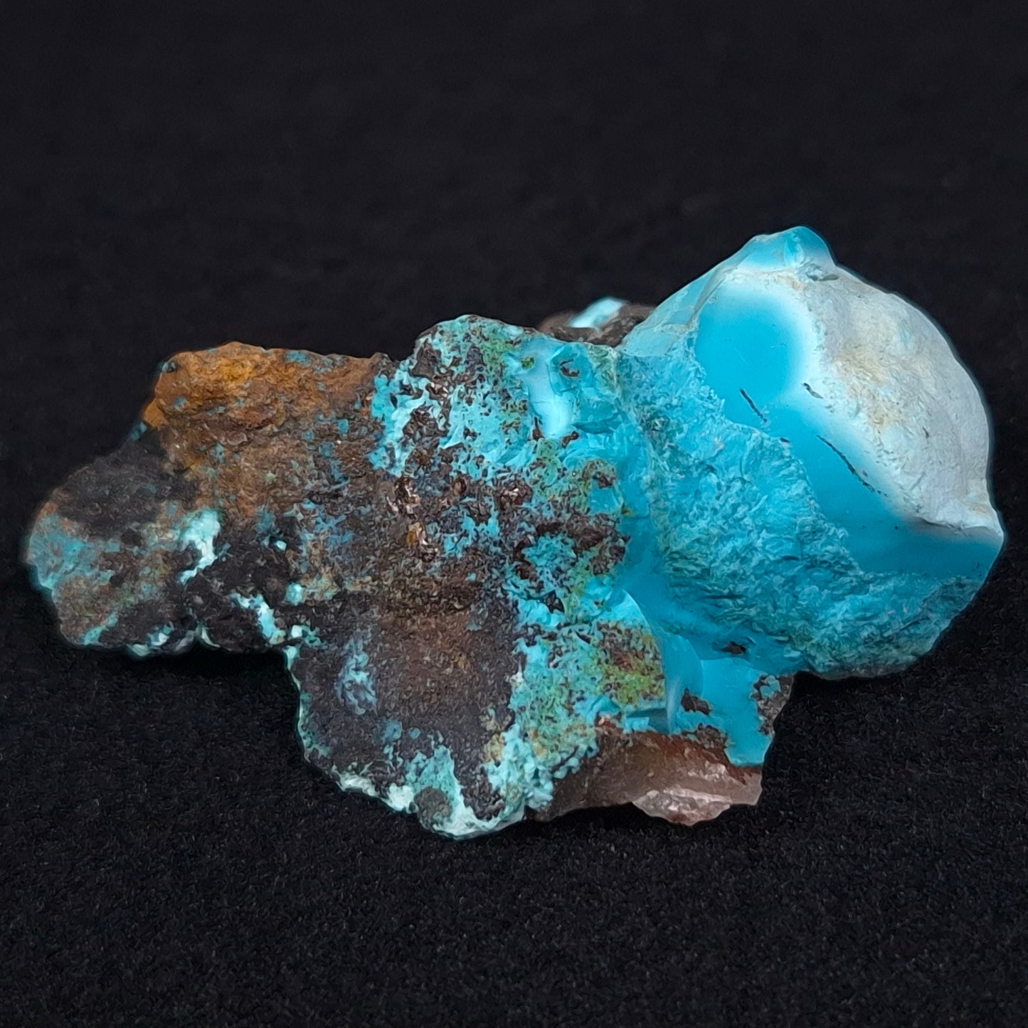 Chrysocolla with Cuprite Rough from Mt. Isa ZRC003