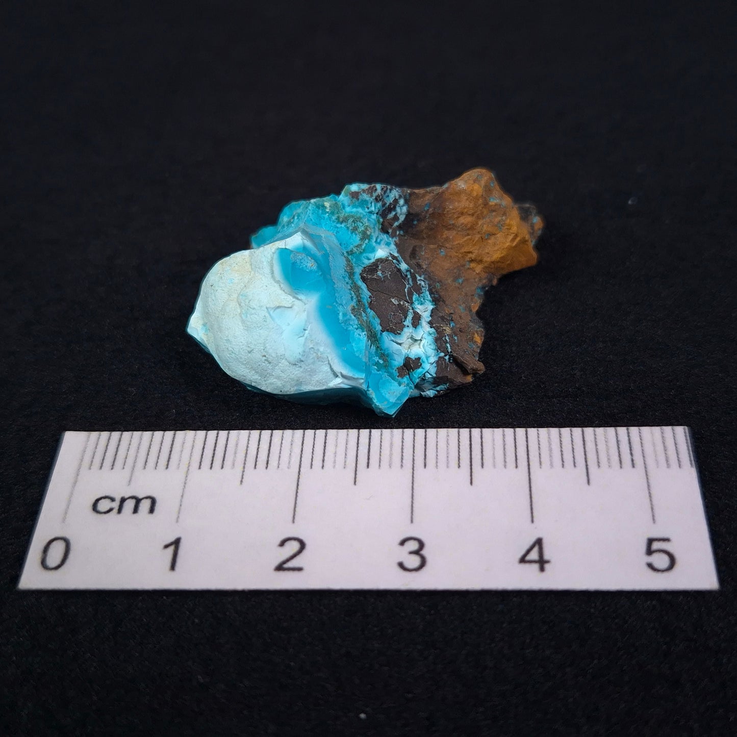 Chrysocolla with Cuprite Rough from Mt. Isa ZRC003