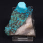 Chrysocolla with Cuprite, Malachite and Quartz Rough from Mt. Isa ZRC008