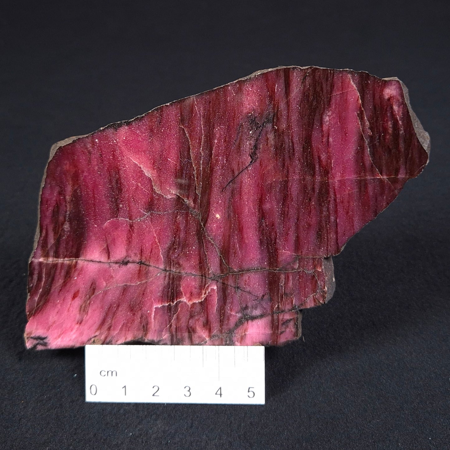 High Grade Rhodonite Slab XRS001