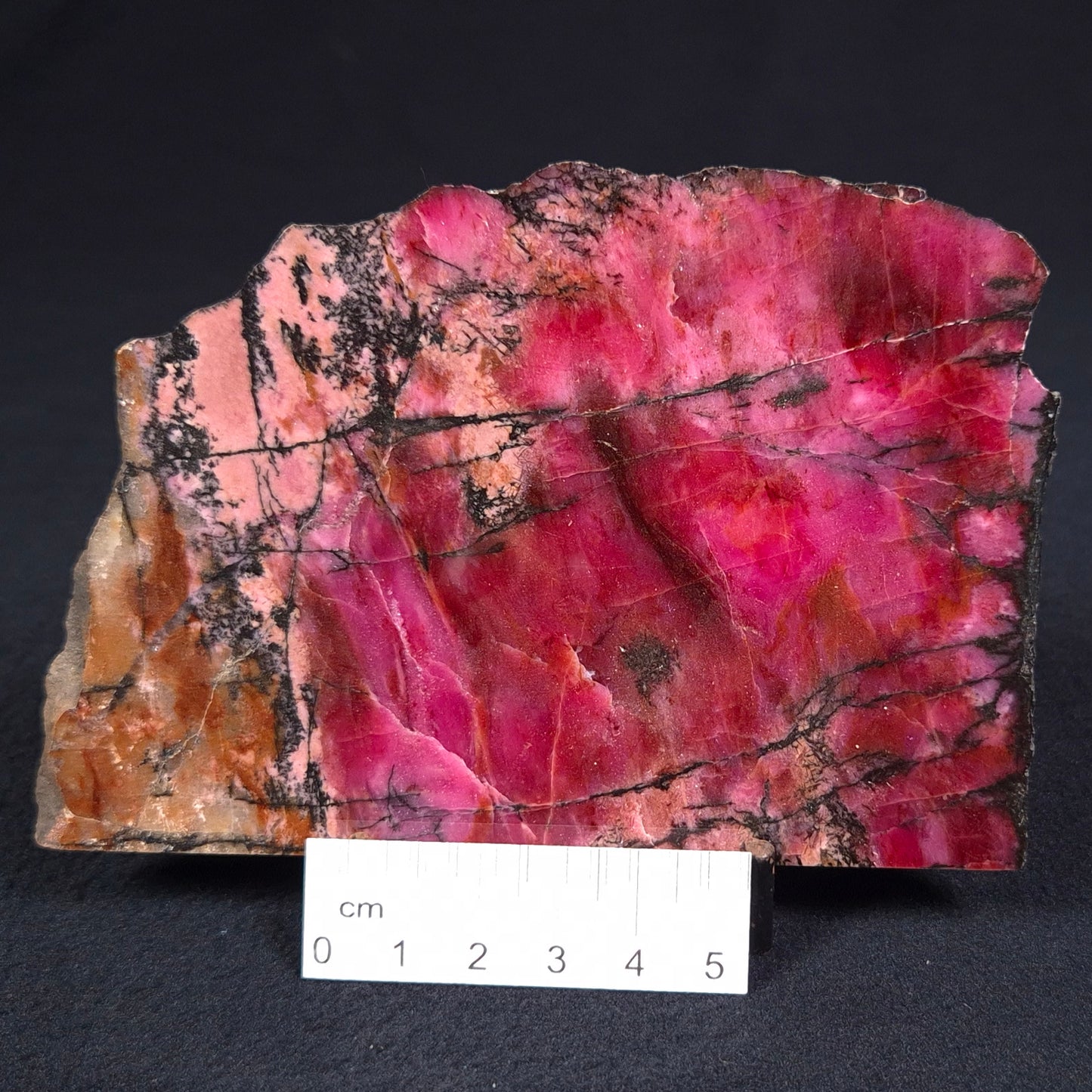 High Grade Rhodonite Slab XRS005