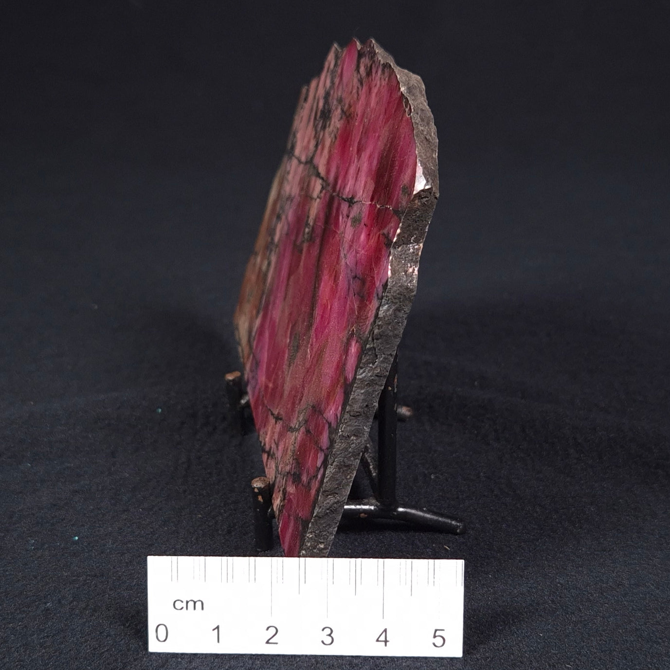 High Grade Rhodonite Slab XRS005