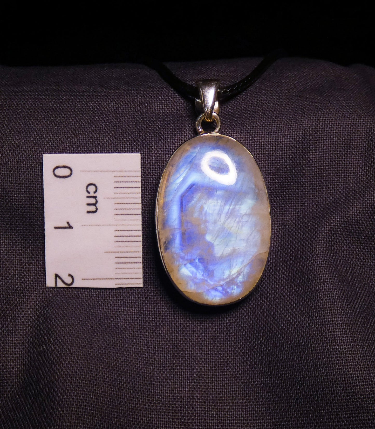 Rainbow Moonstone Pendant 3SSRMP5