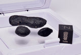 3 x AUSTRALITE, METEORITE FROM SOUTH AUSTRALIA MT96