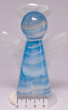 DYED ONYX ANGEL CARVING P05