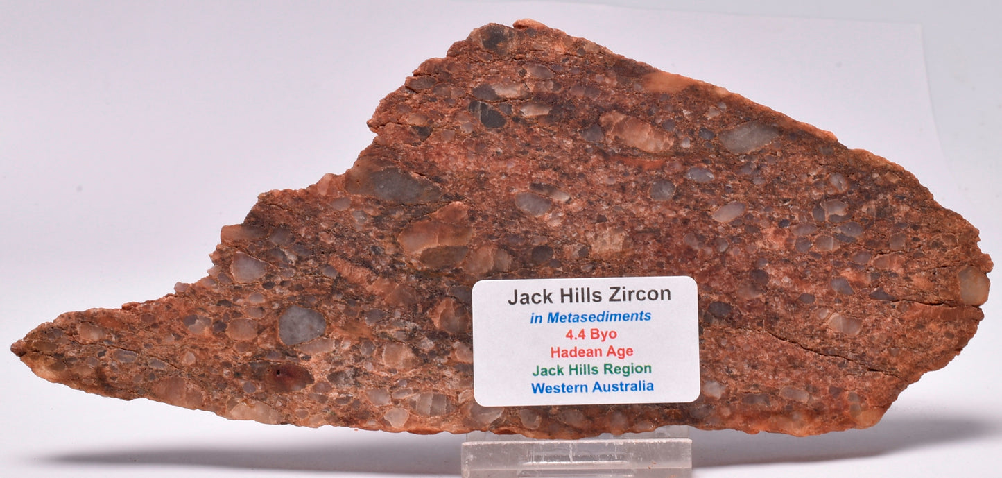 ZIRCON, Metaconglomerate Narryer Gneiss Slice, Jack Hills, Australia S54