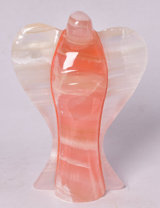 DYED ONYX ANGEL CARVING P289