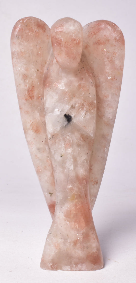 SUNSTONE ANGEL CARVING P561