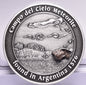 CAMPO DEL CIELO METEORITE in COLLECTORS COIN NUMBER 0017 MT186