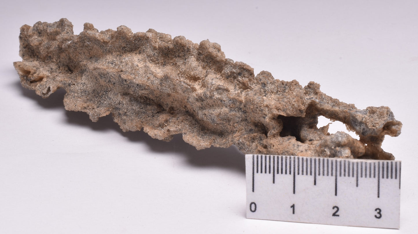 FULGURITE LIGHTNING STRIKE GLASS MOROCCO MT199