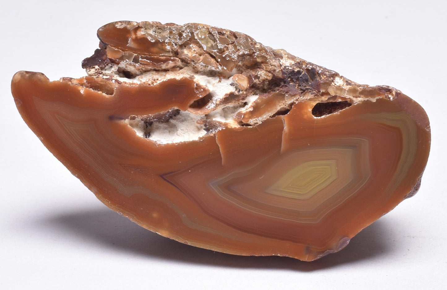 8 x AGATE CREEK, Polished AGATE Halves, AUSTRALIA P2014