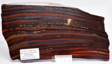 BANDED TIGER IRON Polished Slice, AUSTRALIA S29