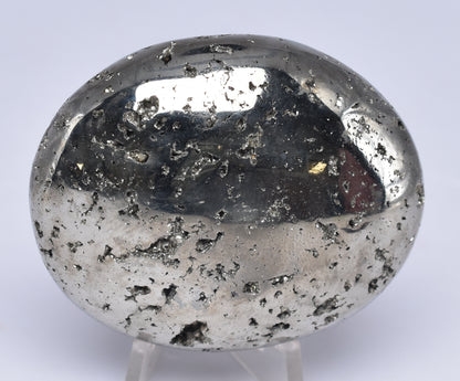 PYRITE POLISHED PALM STONE P289