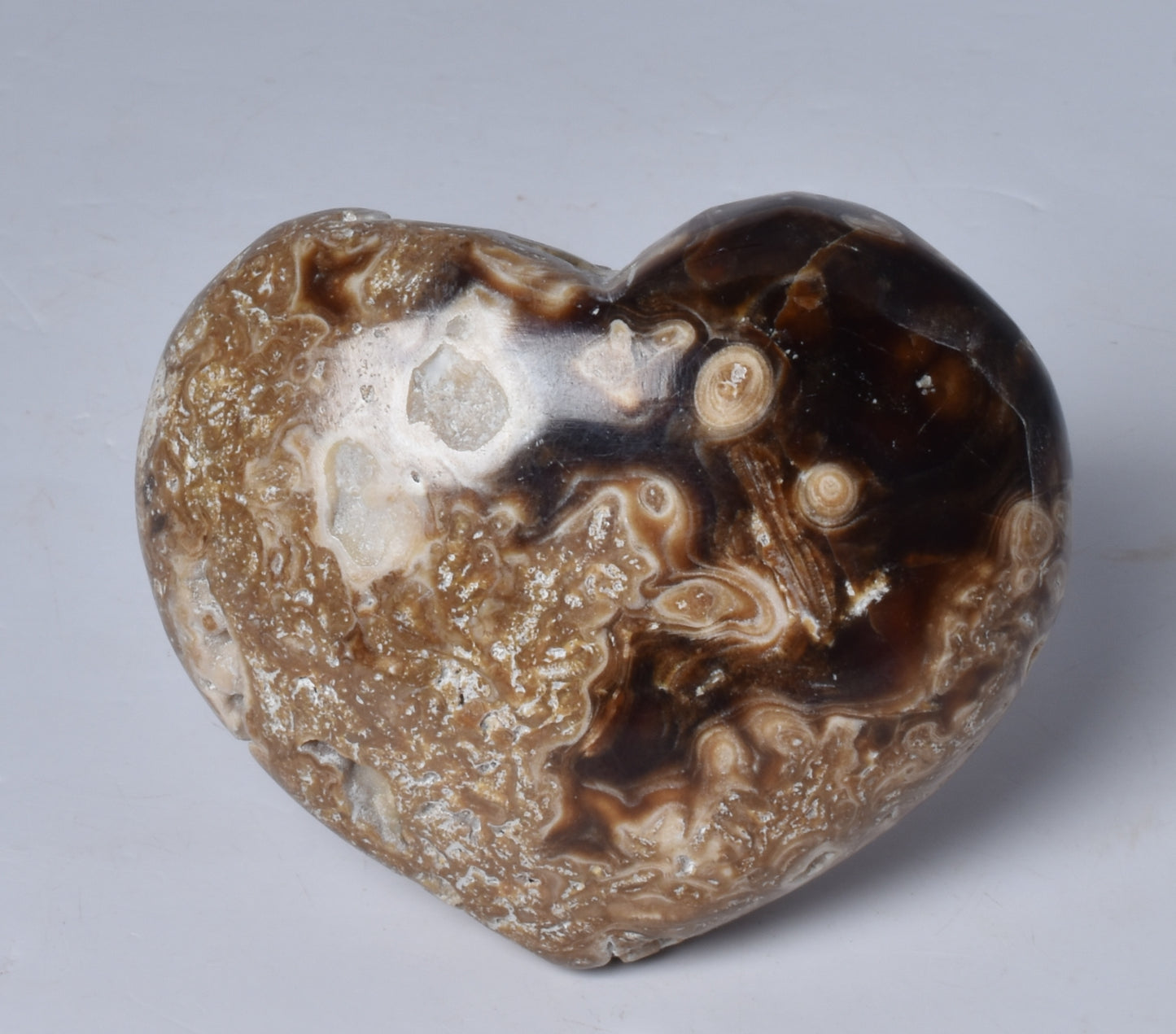 TRAVERTINE POLISHED HEART P180