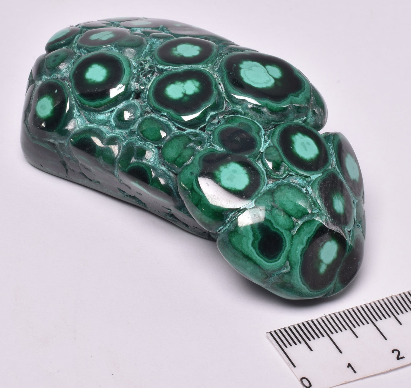 MALACHITE POLISHED CRYSTAL FREEFORM P1034