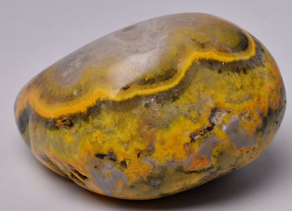 BUMBLEBEE MICROBIALITE JASPER POLISHED FREEFORM, INDONESIA P1006